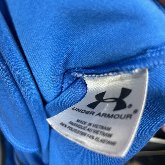 Allseason Gear Under Armour Track Jacket Blue Size Medium - Picture 4 of 5